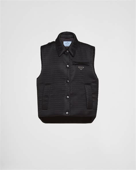 prada padded vest|prada sweatshirt men's.